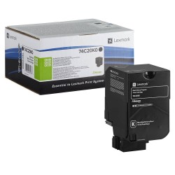 Lexmark Lexmark 74C20K0 schwarz Toner <span class="itemid">74C20K0</span>