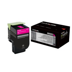 Lexmark Lexmark 80C0X30 magenta Toner <span class="itemid">80C0X30</span>