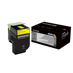 Lexmark Lexmark 80C0X40 gelb Toner <span class="itemid">80C0X40</span>