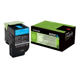 Lexmark Lexmark 80C2HC0 cyan Toner <span class="itemid">80C2HC0</span>