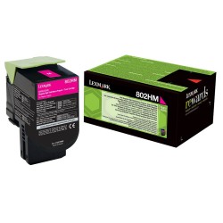 Lexmark Lexmark 80C2HM0 magenta Toner <span class="itemid">80C2HM0</span>