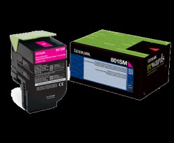 Lexmark Toner magenta <span class="itemid">80C2SM0</span>