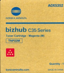 Konica Minolta TNP-22M Toner Magenta <span class="itemid">A0X5352</span>