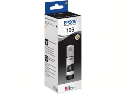 Epson 106 Tinte schwarz (foto) <span class="itemid">C13T00R140</span>