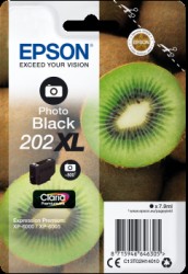 Epson Tintenpatrone photo Schwarz 202 XL <span class="itemid">C13T02H14010</span>