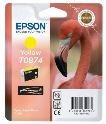 Epson Tintenpatrone yellow <span class="itemid">C13T08744010</span>