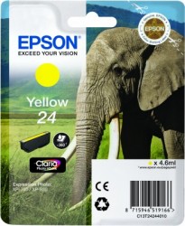 Epson Druckerpatrone Gelb 24 <span class="itemid">C13T24244012</span>