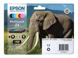 Epson Tintenpatronen Multipack (6 Farben) 24 <span class="itemid">C13T24284011</span>