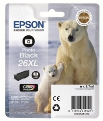 Epson Tintenpatrone Photo Schwarz 26 XL <span class="itemid">C13T26314012</span>