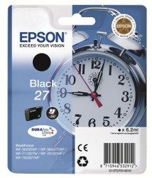 Epson Druckerpatrone Schwarz 27 <span class="itemid">C13T27014012</span>