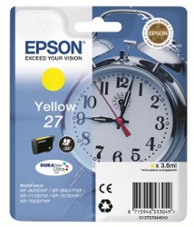 Epson Druckerpatrone Gelb 27 <span class="itemid">C13T27044012</span>