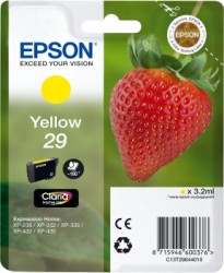 Epson Druckerpatrone Gelb 29 <span class="itemid">C13T29844012</span>