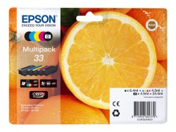 Epson Tintenpatronen Multipack (5 Farben) Typ 33 <span class="itemid">C13T33374011</span>