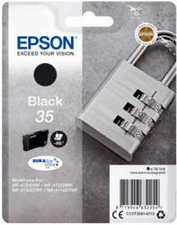 Epson Druckerpatrone Schwarz 35 <span class="itemid">C13T35814010</span>