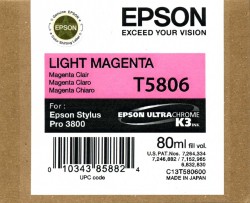 Epson Tintenpatrone Light Magenta <span class="itemid">C13T580600</span>