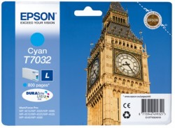 Epson Tintenpatrone cyan L <span class="itemid">C13T70324010</span>