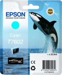 Epson Druckerpatrone Cyan <span class="itemid">C13T76024010</span>