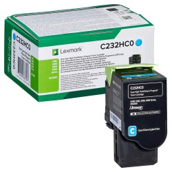 Lexmark Lexmark C232HC0 cyan Toner <span class="itemid">C232HC0</span>