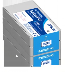 Epson SJIC22P/C Tintenpatrone cyan <span class="itemid">C33S020602</span>