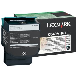 Lexmark Lexmark C540A1KG schwarz Toner <span class="itemid">C540A1KG</span>