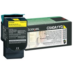 Lexmark Lexmark C540A1YG gelb Toner <span class="itemid">C540A1YG</span>