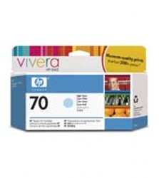 HP Vivera Pigmenttinte Nr.70 light cyan <span class="itemid">C9390A</span>