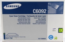 Samsung Toner Cyan (SU082A) <span class="itemid">CLT-C6092S</span>