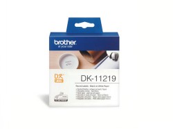 Brother DK-11219 Brother Etiketten 1200Stk/Rolle 12mm  / WEISS <span class="itemid">DK-11219</span>