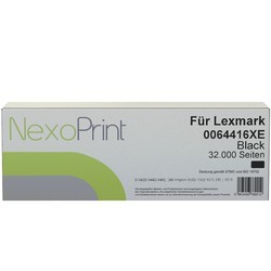 NexoPrint Toner Druckkassette f&#252;r Lexmark 0064416XE 