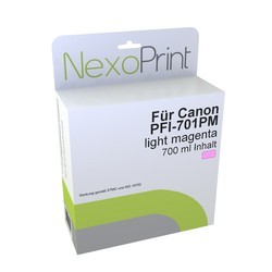 NexoPrint Tinte photo magenta f&#252;r Canon PFI-701PM 