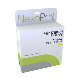 NexoPrint Tintenpatrone gelb f&#252;r Canon PGI-9y 