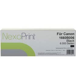 NexoPrint Tonerkartusche schwarz f&#252;r Canon C-EXV26 / 1660B006 