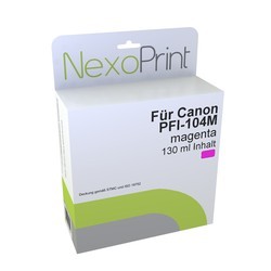 NexoPrint Tinte magenta f&#252;r Canon PFI-104M 