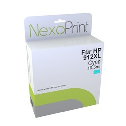 NexoPrint NexoPrint f&#252;r HP 912XL cyan 