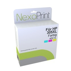 NexoPrint NexoPrint Druckerpatrone f&#252;r HP 305XL farbig 