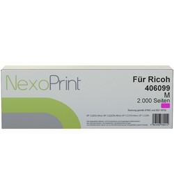 NexoPrint f&#252;r Ricoh Tonerkartusche magenta Type 220 406100/406146/407644 