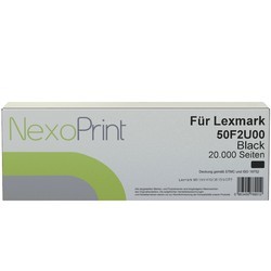 NexoPrint Toner Schwarz f&#252;r Lexmark 50F2U00 