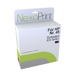 NexoPrint Druckerpatrone f&#252;r HP Nr.45 gro&#223; / 51645AE 