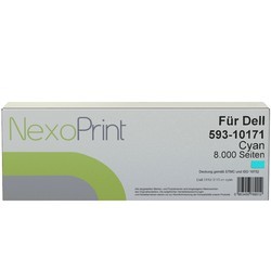 NexoPrint Toner cyan f&#252;r Dell 593-10171 