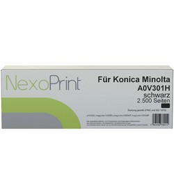 NexoPrint Toner Schwarz f&#252;r Konica Minolta A0V301H 