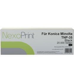 NexoPrint Toner Schwarz f&#252;r Konica Minolta TNP-35 / A63W01H 