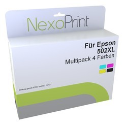Epson Tintenpatronen Multipack (4 Farben) günstig C13T02W64010 kaufen 502XL Typ