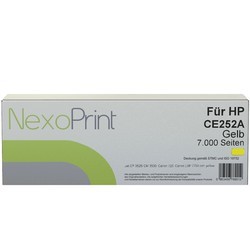 NexoPrint Tonerkartusche Gelb f&#252;r HP CE252A (504A) 