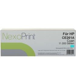 NexoPrint Tonerkartusche Cyan f&#252;r HP CE261A (648A) 