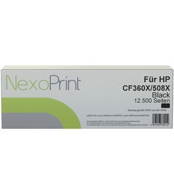 NexoPrint Tonerkartusche schwarz f&#252;r HP CF360X / 508X 