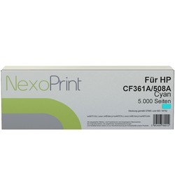 NexoPrint Tonerkartusche cyan f&#252;r HP CF361A / 508A 