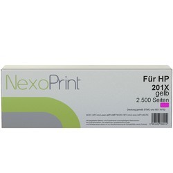 NexoPrint Tonerkartusche gelb f&#252;r HP 203X / hohe Kapazit&#228;t CF542X 