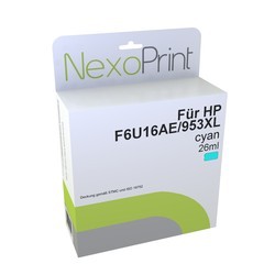 NexoPrint Tinte cyan f&#252;r HP 953XL 