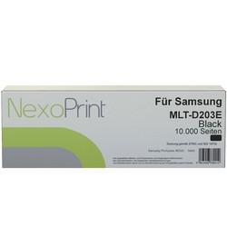 NexoPrint Tonerkartusche schwarz sehr gro&#223; f&#252;r Samsung MLT-D203E (SU885A) 