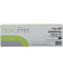 NexoPrint XXL Tonerkartusche schwarz f&#252;r HP Q5949X (49X) 